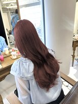 ハピネス 梅田茶屋町店(HAPPINESS)&nbsp;ブリーチなし透明感抜群！ピンクブラウン