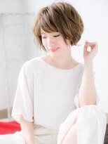 アルバハナレ 横浜(αlba HANARE) 関内/髪質改善/ヘーゼルベージュ×ナチュラルボブショートa