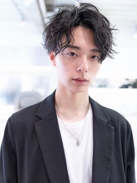 ハバナ 天神(HAVANA) ツイストスパイラルパーマ/センターパート/2wayスタイル