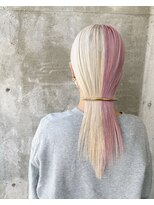 ガルボ ヘアー(garbo hair) #ハイトーン#ツートンカラー#10代#20代#高知