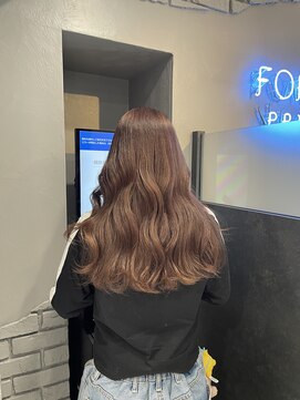 フォルテ プリモ 焼津 藤枝(FORTE PRIMO) 透明感たっぷり、明るめピンクブラウン