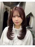 【スタイリスト松下】ワンカールザクザクレイヤー