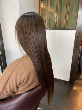 アクアマリン8810 ハチハチイチゼロ(AQUA MARINE 8810) アンブレラカラー/こなれミディ/イメチェン/前髪/北習志野