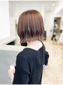【レディース・大名】くびれボブ×切りっぱなしボブ×大人可愛い