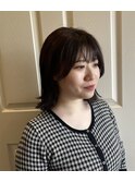 上品×しばれる長さ×外はねミディアム