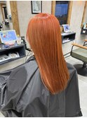 バレイヤージュ、ハイライト、レイヤーロング、グレーベージュ