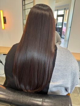 グラムヘアー(GLAM HAIR)の写真/自然で柔らかなツヤ髪を実現するサロン。シルキーエステで、気になるクセや髪の広がりのお悩みを解決♪