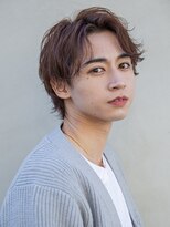 小久保styleフェザーパーマフェザーショートグレーエンドカラー