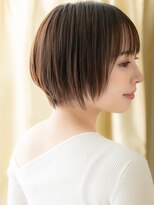 カバーヘア ブリス 上尾西口店(COVER HAIR bliss) シースルーバング似合わせカット刈り上げショートY上尾30代40代