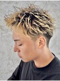 大分スイングショートスパイキーショートスパイキーパーマ