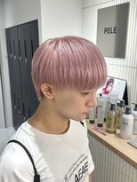 ペレ 渋谷(PELE)&nbsp;MEN’S HAIR/ブルーブラック/フェザーパーマ/渋谷