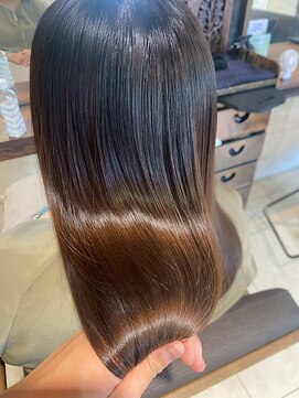 ヘアリゾート粋 ティガ 池袋店(tiga) 絹髪/髪質改善カラー/艶髪ストレート/美髪/ロング