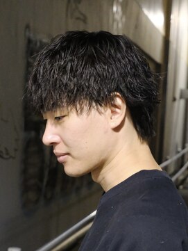 ビカムメンズヘアー 栄店(become men's hair) 縦落ちメンズパーマ/ツイストスパイラル/緩めツイスト/名古屋