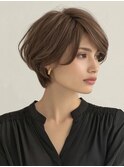 髪質改善ショート扱いやすい艶髪[六甲/髪質改善/白髪ぼかし]