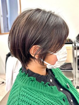 ルアン 大分駅店(ruen) 大分ショート／丸みショート/都会ショート/髪質改善