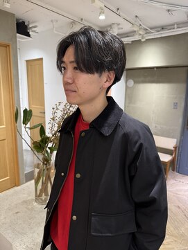 ローレン(LOREN) ベリーショート/ダークアッシュ/ニュアンスパーマ/韓国マッシュ