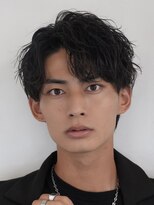 フィフス(fifth)&nbsp;原宿シャドウパーマメンズカットセンターパート