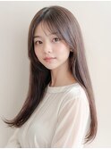 20代30代髪質改善ロイヤルストレート☆ストレートパーマ艶感