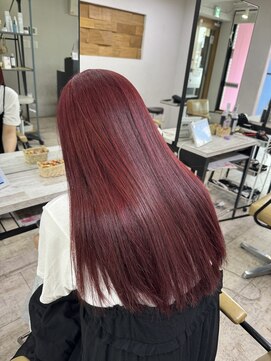 プライズ 所沢プロぺ通り店(prize) ◎ダブルカラー×シースルーバングで韓国風小顔所沢