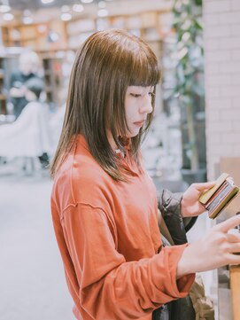 ドゥーア 代官山(Door) #ミディアムヘア#レイヤー#フェイスレイヤー#ワンホンヘア