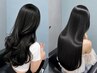 【フェイクブラック】ブリーチで落とせる黒染め+トリートメント各種¥7900