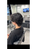 ノイセル 心斎橋(Noisyle)&nbsp;刈り上げセンターパート/波巻きツイストスパイラル/心斎橋