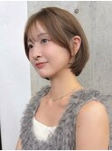 ショートボブ/丸みショート/ミニボブ/大人ボブ.