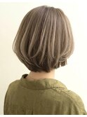 【30代40代50代】毛先ワンカールボブ