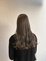 アールジービーガレージ(RGB garage)&nbsp;透明感オリーブグレージュ×ロングレイヤー