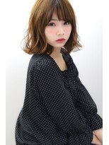 アンネル(An nelle)&nbsp;【An nelle】大人かわいい・ヴェールウェーブ・ミディアムボブ