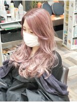 サムブリッジ(SOMEBRIDGE)&nbsp;★ピンクアッシュで美肌効果カラー★【SOMEBRIDGE亀有】