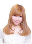 ツヤツヤ☆毛先ワンカールフェミニンヘアー