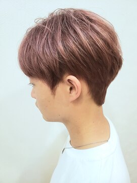 ラフターヘアー(Lafter Hair) レッドバイオレットショート