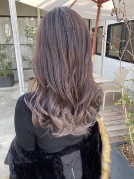 チェレ ロッソ 金剛店(Chere rosso) グラデーションカラー×ピンクブラウン