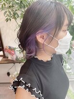 グーフィートーキョー 銀座(Goofy Tokyo)&nbsp;【GoofyTokyo銀座/渋谷トモヒロ】インナーカラーラベンダー/ボブ