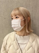 コレクトイズム(collec+ism)&nbsp;ハイトーン切りっぱなしボブ