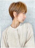 絶壁解消/ひし形/前下がり/大人ショートボブ/30代/40代★猪狩★