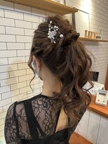 オーブ ヘアー リリー 博多2号店(AUBE HAIR lily)&nbsp;結婚式ヘアセット