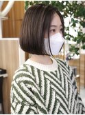 毛先ワンカール◇大人のナチュラルなまとまるボブ