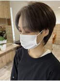 20代30代おススメウルフショートインナーカラースタイル♪