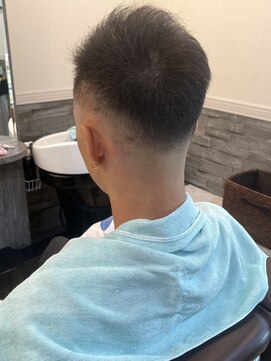 ヘアーサロンナカガワ(HAIR SALON nakagawa) スキンフェード(剃刀仕上げ)