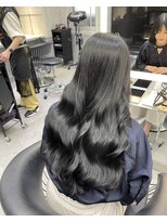 ロンドアヴァントゥス 池袋(Lond aventus)&nbsp;韓国レイヤー/韓国風/ボブ/髪質改善/黒髪/ブリーチなし〔池袋〕