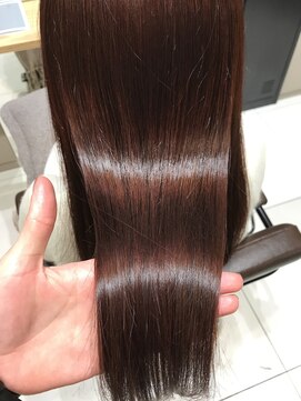 アニュー 北浦和店(ANEW) 《髪質改善》ベリーピンクでツヤツヤ髪に♪