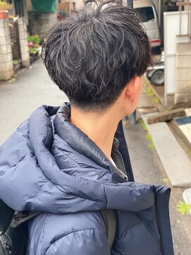 スウェル 船橋店(Swell) ウルフ/アッシュブラック/カルマパーマ/ベリーショート/船橋