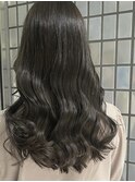 ブリーチなし◎オリーブグレージュ