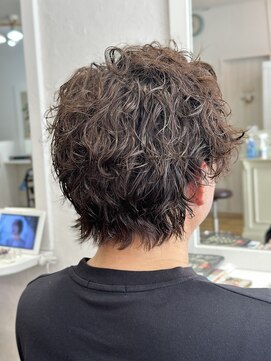 ヘアーリビングリコ 新潟笹口店(hair living Liko) スパイラル×外はねパーマ