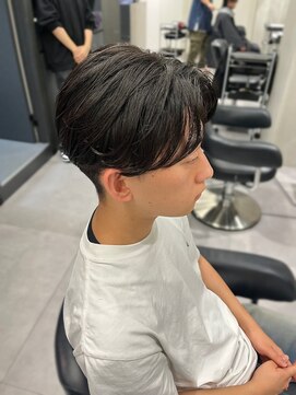 ハイプ 名古屋栄(HYPE) センターパート×ニュアンスパーマ（栄/名古屋/メンズ）