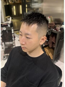 フランクスバーバーザスタンド(Frank’s barber the stand) メンズスタイルT