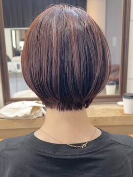 ビュー フクオカ(VIEW FUKUOKA) 大人似合わせ30代40代50代イメチェンショート×ネビージュカラー