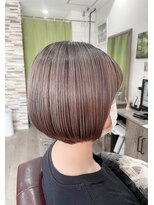 ゴロクヘアー(56 hair) グレージュショートボブ【56hair 戸越銀座】
